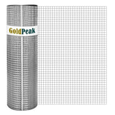 GoldPeak hardware cloth 1/4 inch mesh roll for durable garden fencing and coop enclosures