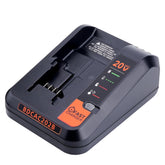 Gonocop 2A fast charger for BDCAC202B – front view shows quick charging capability.