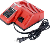 Gonocop rapid charger front view for 12V-18V Li-ion batteries with fast charging possibility
