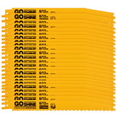GOSHINE 25-pack 9-inch blades for versatile wood cutting and demolition