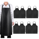Gotega 8-pack waterproof apron laid out, protecting clothes during cooking and cleaning.