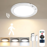 Gotopceed rechargeable ceiling light with magnetic mount for easy cordless installation.