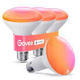 Govee BR30 bulbs with RGBWW color options for vibrant rooms