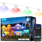 Govee Permanent Lights Pro 150ft close-up of flexible LED strip for outdoor color