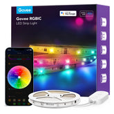 Govee RGBIC LED strip with Alexa control for 32.8 ft of room lighting