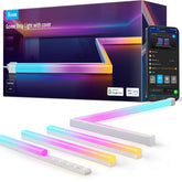 Govee RGBIC LED strip lights 16ft with covers for ambient room lighting