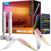 Govee Skyline Kit ceiling-wash displays expansive glow on ceiling surface