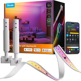 Govee Skyline Kit ceiling-washing effect for ambient wall illumination.