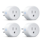 Govee Smart Plug with Alexa and Google Assistant voice control for hands-free use.