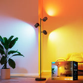 Govee tree floor lamp with Matter compatibility for seamless smart home control.