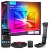 Govee TV Backlight 3 Lite with fish-eye correction enhances edge color accuracy.