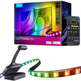 Govee TV Backlight 3 Pro HDR sensor captures vivid colors for brighter highlights.