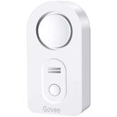 Govee water leak detectors with front probes detecting dripping in the kitchen