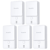 GoveeLife water leak detectors 5-pack front view showing compact design for discreet placement