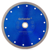 GoYonder Diamond Blade 7inch edge teeth for fast porcelain cuts