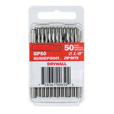 GP50 drywall guidepoint bit for RotoZip; precise cuts around outlets and boxes.