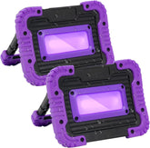 GPRK Rechargeable Black Light illuminates neon decor with a compact USB-powered design.
