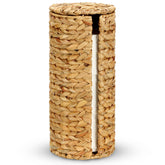 Graciadeco stand paper storage with lid keeps rolls ready by the toilet.