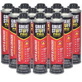 Great Stuff Pro fireblock foam can with packaging ready for quick insulation projects