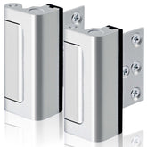 GreaTalent 2Pack door reinforcement lock installed on a silver frame for added security