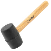 GreatNeck RM8 rubber mallet head close-up showing non-marring impact for delicate surfaces.