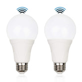GREENIC motion sensor outdoor lightbulb brightens the porch with wide-area detection