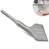 Greywolf SDS Plus chisel 3inch angled 20deg for precise material removal with ergonomic grip.