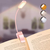 Gritin 9 LED clip-on book light for portable bedside reading