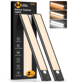 Gritin ten-point-two-inch under cabinet light, front view, for bright kitchen task lighting