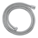 GROHE RelexaFlex 59-inch shower hose, long and flexible for easy rinsing.