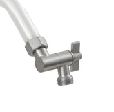G-Sunny all metal shower angle adapter enhances reach with durable brass construction.
