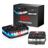 Guardian Angel Elite front light with red, blue and white LEDs for high visibility during patrols.