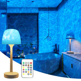 GUIGUZHJ waterproof shower lamp cordless design for flexible bathroom placement.