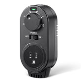 Gulfmew adjustable thermostat dial illustrates precise temperature control for comfort.