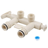 GUOJINJISM water softener bypass valve 7370286 front view for quick maintenance.