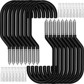 GURADESIGN 16-pack bike hooks for 6-inch mounts, up to 100 lbs, keeps bikes off the floor.