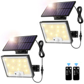 Gusicil split-design 172-LED dusk-to-dawn light for flexible outdoor lighting