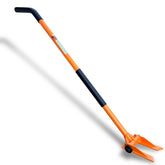 Gutster 60-inch demolition pry bar with round handle ready for overhead demolition