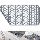 GUUKIN sink protector mat 19x13 bottom view protects the sink from scratches while in use
