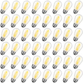 GvvooHome S14 bulbs for outdoor use with waterproof, durable construction.