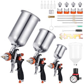 Gyfent spray gun aluminum body for smooth, fatigue-free painting sessions.
