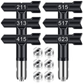 Gyfent spray tip 211 model for precise indoor painting and reduced overspray