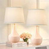 GyroVu table lamp with ceramic base for durable, stylish lighting