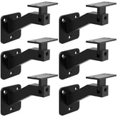 Gyykzz 6-pack adjustable handrail brackets for durable stair support.