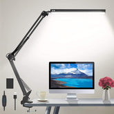HaFundy LED Desk Lamp front view shows a compact design ideal for small home offices.