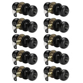 Haidms 10-pack matte black interior door knobs for quick interior privacy upgrades