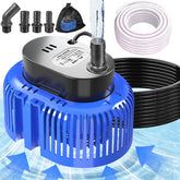 HaiNova pool cover pump 850 GPH drains rainwater quickly
