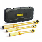 Hairich torque wrench set 1/4-3/8-1/2 visual showcases versatile range for precise fastening.