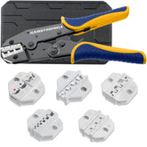 haisstronica 6pcs crimping tool set overview for versatile wire connections.