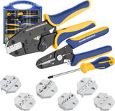 haisstronica crimping tool set assembled view for versatile wiring tasks